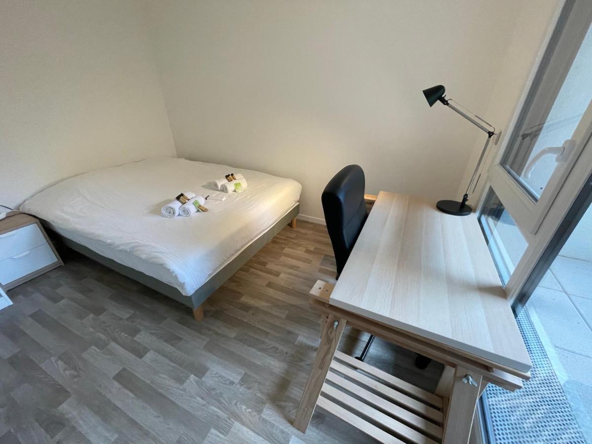 Gredi, Appt Avec Parking Et Terrasse A Caen Apartment Exterior foto